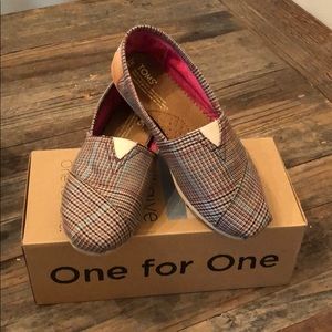 Toms Classic Academy Plaid